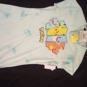 Pokemon shirt and scrunchie set